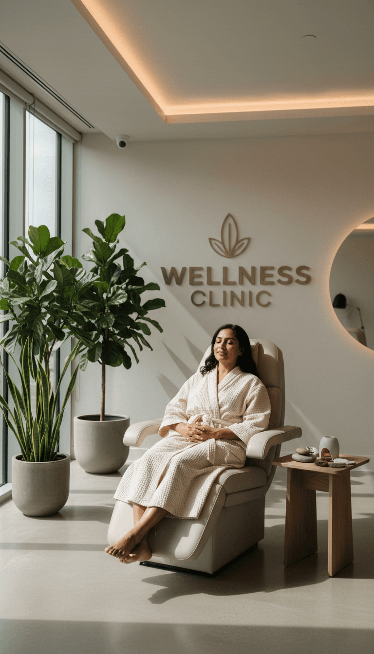 Aesthetic treatment room